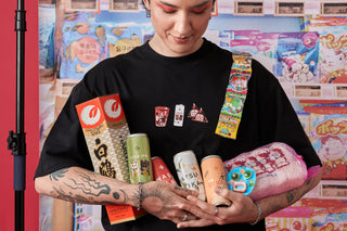 Camiseta Oversized Irashaimasse (preta)