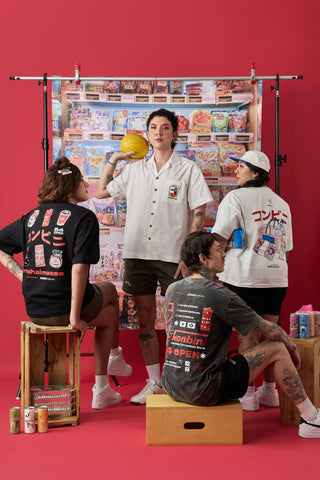 Camisa com Bolso Bordado 7-Eleven (branca)