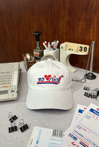 Boné Dad Hat YU-PACK Off White