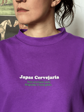 Camiseta Oversized (roxa)
