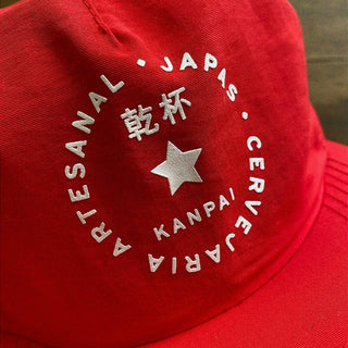 Boné Desconstruído Kanpai Vermelho